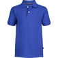 Boys (8-20) Nautica Anchor Short Sleeve Solid Polo Shirt - Cobalt - image 1