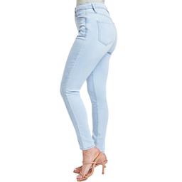 Juniors YMI® Curvy Fit Tailored Waist Band Skinny Jeans