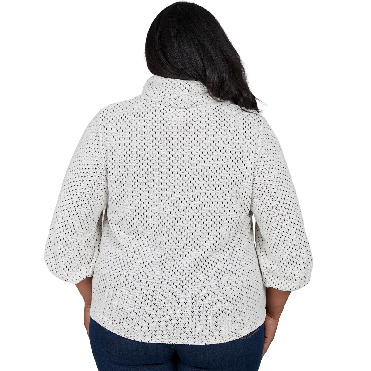 Women''s Ruby Rd. Happy Holidays Cowl Neck Honeycomb Chenille Sid