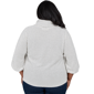Women''s Ruby Rd. Happy Holidays Cowl Neck Honeycomb Chenille Sid - image 1