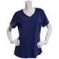 Womens Skechers Short Sleeve V-Neck Scrub Top with 3 Pockets - image 4