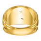 Mens Diamond Classics™ 10kt Diamond 32nd Scottish Rite Eagle Ring - image 4