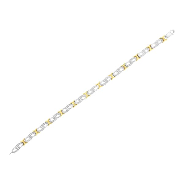 Haus of Brilliance 10kt. Yellow Gold Infinity Bracelet