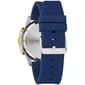 Mens Caravelle Stainless Steel Silicone Strap Watch - 45B161 - image 2