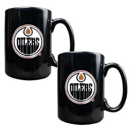 NHL Edmonton Oilers 2pc. Coffee Mug Set