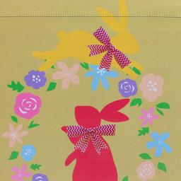 Northlight Seasonal Hopping Bunnies Easter Garden Flag