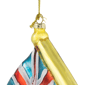 Northlight 3.5in. Union Jack Flag Glass Christmas Ornament - image 5