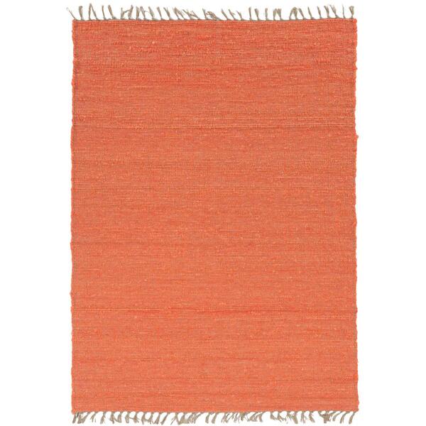 Linon Verginia Berber Coral Rectangle Accent Rug - 2x3 - image 