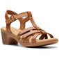 Womens Clarks(R) Collection Emily 2 Rose Heeled Sandals - image 1