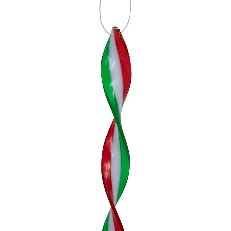 Northlight Seasonal 6ct. Multicolor Swirl Christmas Ornaments
