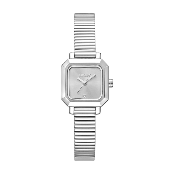 Womens DKNY White Dial Tubogas Bracelet Watch - DK1L123M0015