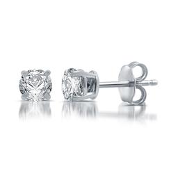 Nova Star® 1ctw. Lab Grown Diamond Prong Set Stud Earrings