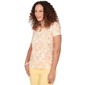 Womens Hearts of Palm Fun in the Sun Geometric Abstract Blouse - image 3