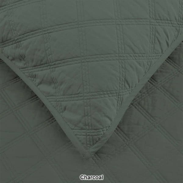 EnvioHome 100% Cotton Solid Quilt Twin Size Bedding Set