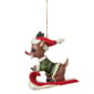 Jim Shore Dated 2024 Sledding Rudolph Ornament - image 4