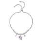 Crystal Critter Unicorn Ball Charm Adjustable Bolo Bracelet - image 1
