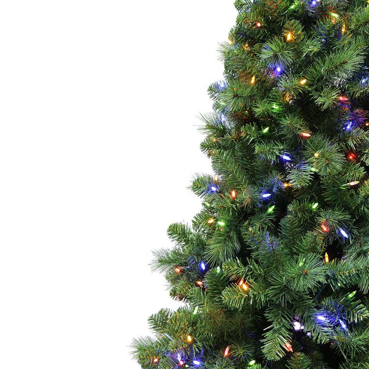 7ft. Life Like Stockton Pine Pre-Lit Christmas Tree
