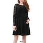 Womens Glow &amp; Grow® Lace Belted Maternity Dress - image 3