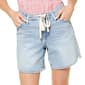 Womens Royalty Vintage Tie Front Fashion Denim Short - image 1