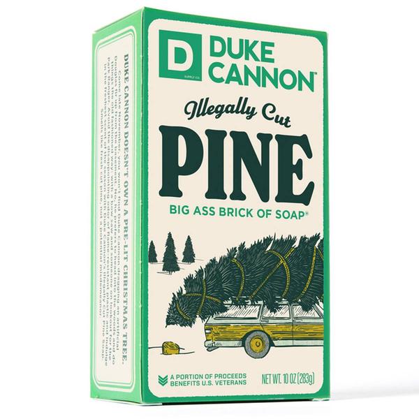 Duke Cannon Holiday Illegally Cut Pine Big Brick of Soap