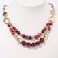 Ashley Cooper(tm) 2 Row Burgundy Beaded Necklace - image 1