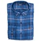 Mens IZOD&#40;R&#41; Long Sleeve Stratton Flannel Shirt - Moonlight - image 1