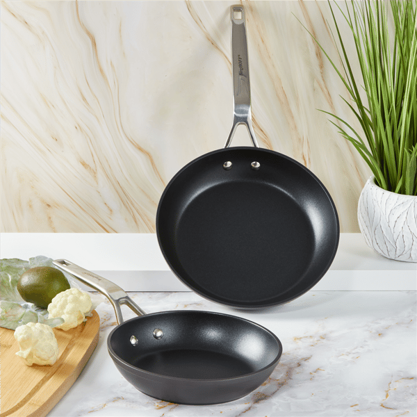 BergHOFF Essentials 2pc. Nonstick Hard Anodized Fry Pan Set - image 