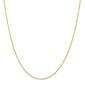 Adult Unisex Gold Classics&#40;tm&#41; 10kt. 1.10mm Singapore Chain Necklace - image 1