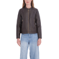 Sebby Collection Women''s Faux Leather Scuba With Faux Fur Lining - image 1