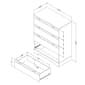 South Shore Reevo 4-Drawer Chest - White - image 2