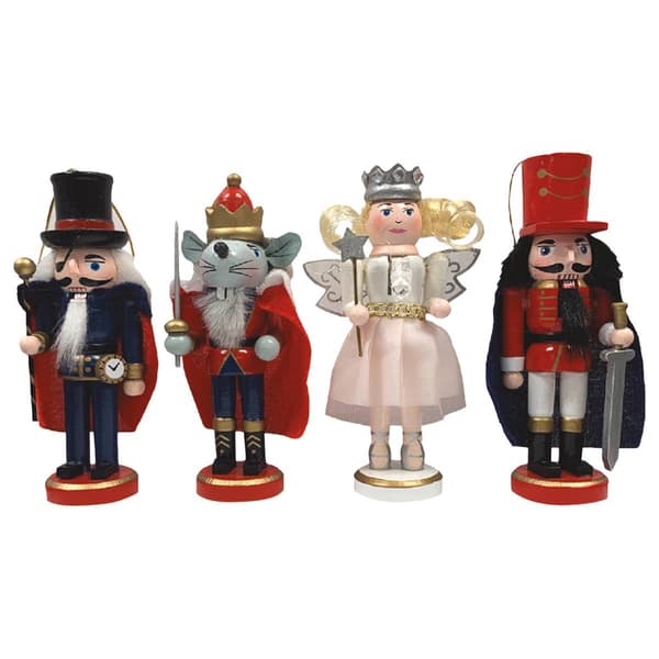 Santa''s Workshop 5in. Nutcracker Suite Ornaments - Set of 4 - image 