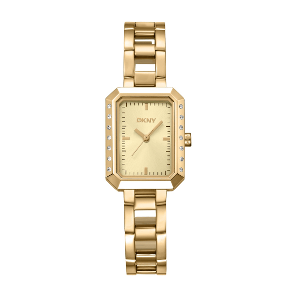 Womens DKNY Uptown Glitz Champagne Dial Watch - DK1L010M0025