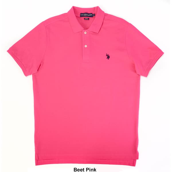 Mens U.S. Polo Assn.&#174; Short Sleeve Pique Polo