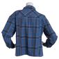Plus Size Architect&#174; Long Sleeve Flannel Plaid Shacket - image 2