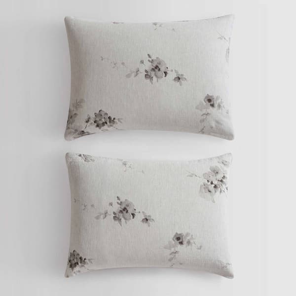 Calvin Klein Aquarelle Floral Cotton 3pc. Duvet Cover Set