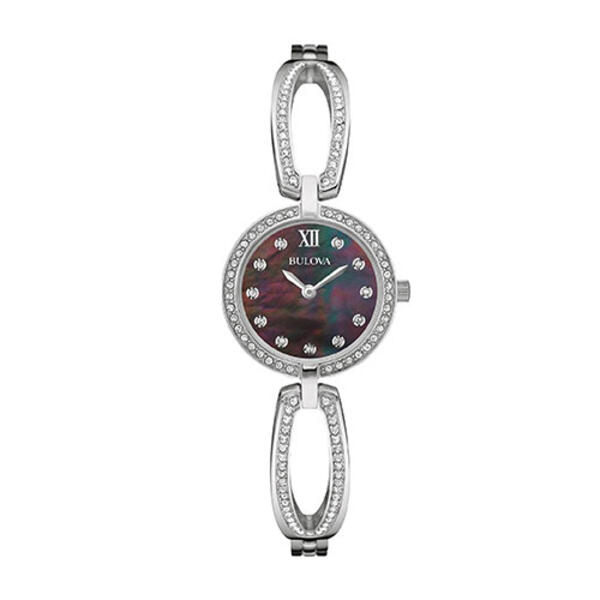 Womens Bulova Stainless Steel Bangle Watch - 96L224 - image 