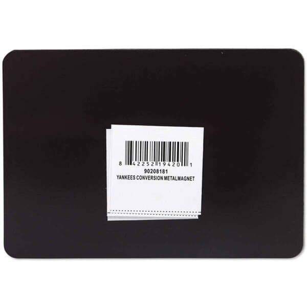 Open Road Yankees Embossed Metal Cooking Measurements Magnet