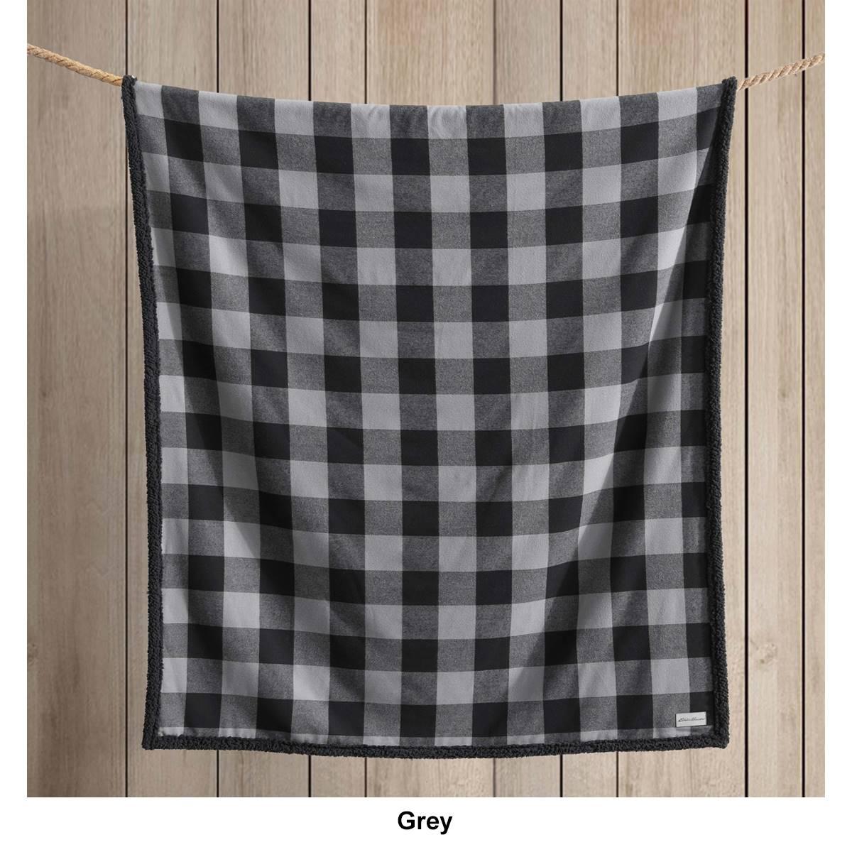 Eddie Bauer Cabin Plaid Cotton Throw