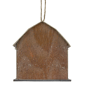 Northlight Lighted Rustic Brown House Christmas Ornament - image 6