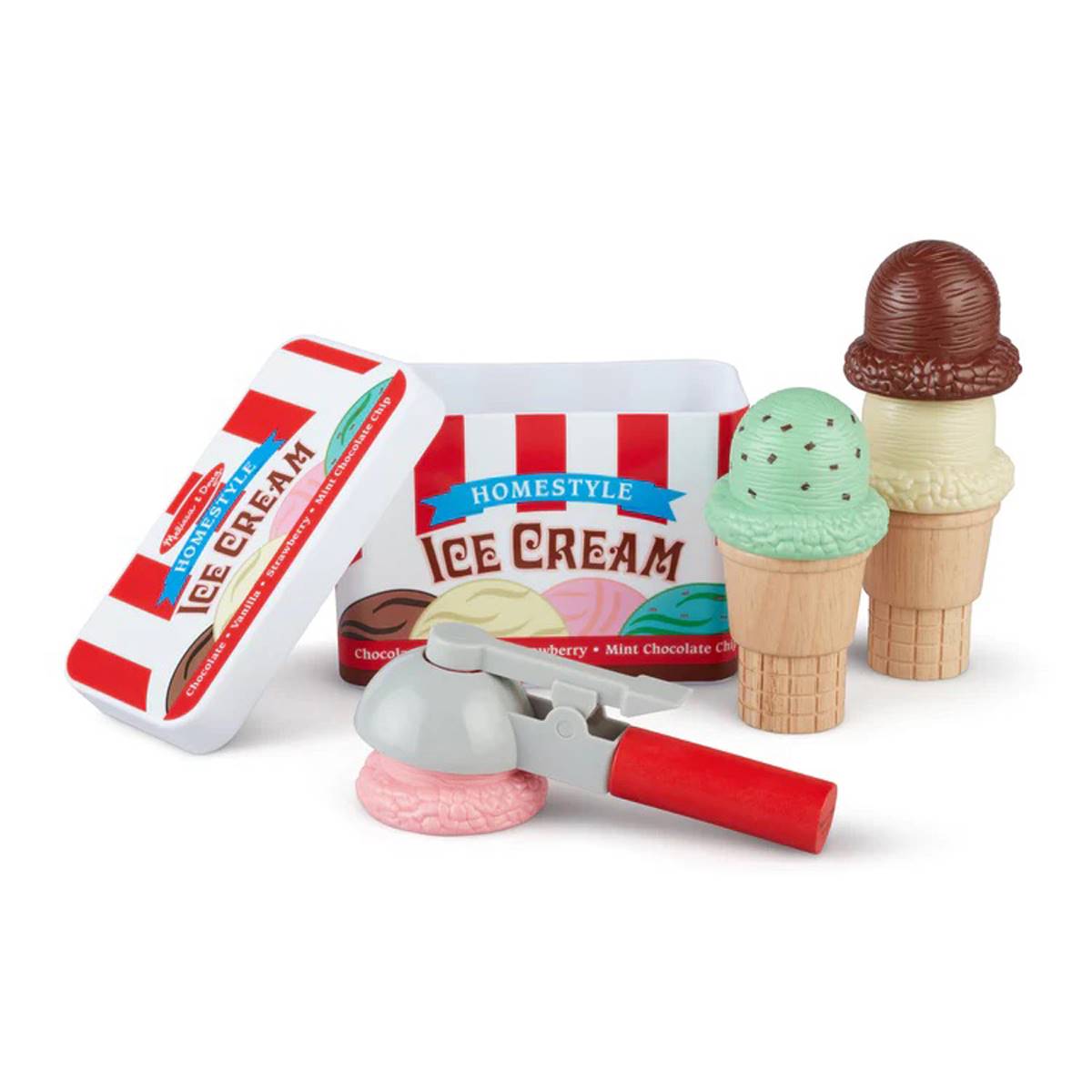 Open Video Modal for Melissa & Doug&#174; Scoop & Stack Ice Cream Cone Playset