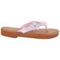 Big Girls Capelli&#174; New York Ombre 3D Flower Flip Flops - image 2