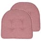 Sweet Home Collection Houndstooth Memory Foam Chair Pad - image 1