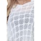 Womens White Mark Frostine Poncho - image 4