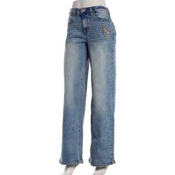 Juniors Madden Girl Ultra 90s Jeans with Pin Charms