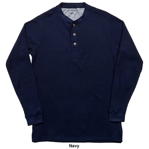 Mens Preswick &amp; Moore® Long Sleeve Thermal Henley