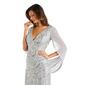 Womens R&amp;M Richards Beaded Lace Gown - image 2