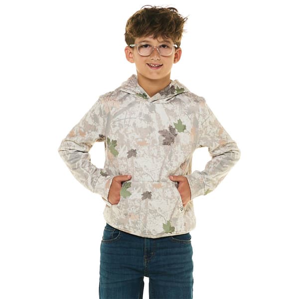 Boys (8-20) Avalanche AOP Woodland Camo Hoodie