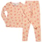 Girls René Rofé® 2pc. Heart Faces Snug Fit Pajamas - image 2