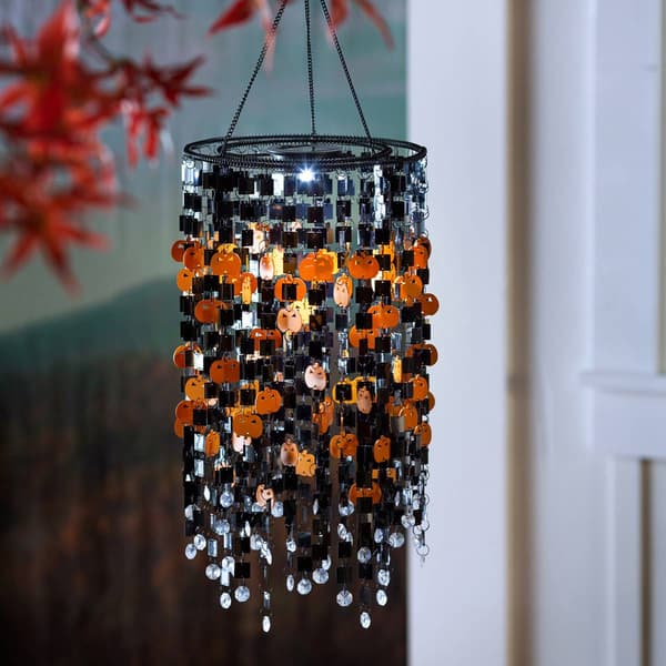 Evergreen Solar Mobile Pumpkin Lantern