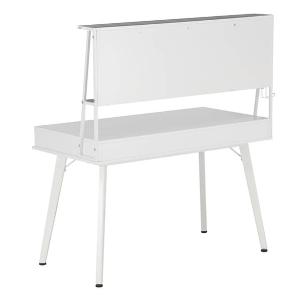Techni Mobili Study Computer Desk w/ Dry Erase White Board